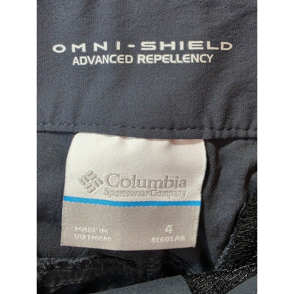 Columbia Saturday Trail II Women's Size 4 Gray Roll-Up Pants Omni-shield Hiking - Picture 8 of 9
